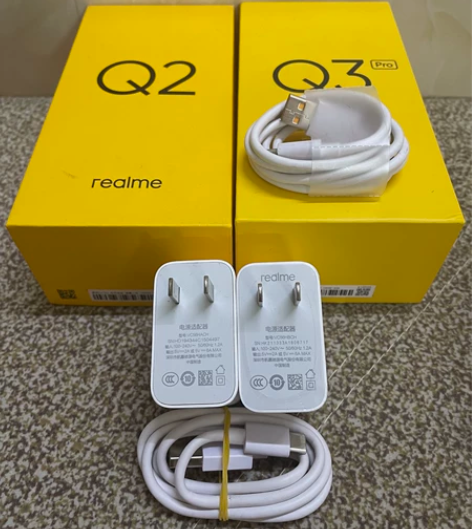 真我30w原装充电器realmeQ3pro...