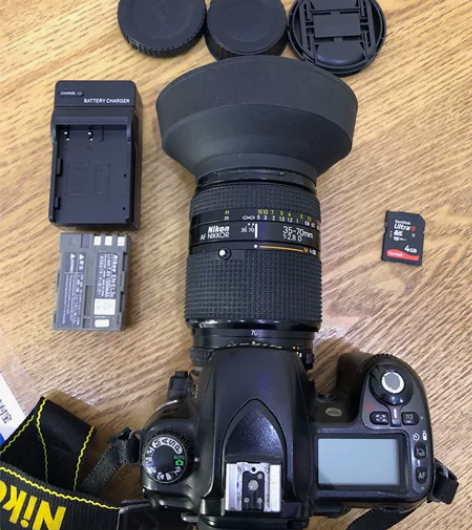尼康d80单反套机尼康35 70mm2.8...