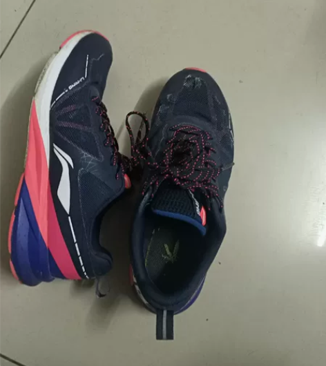 专柜正品 李宁跑鞋训练男女情侣鞋减震透气跑...