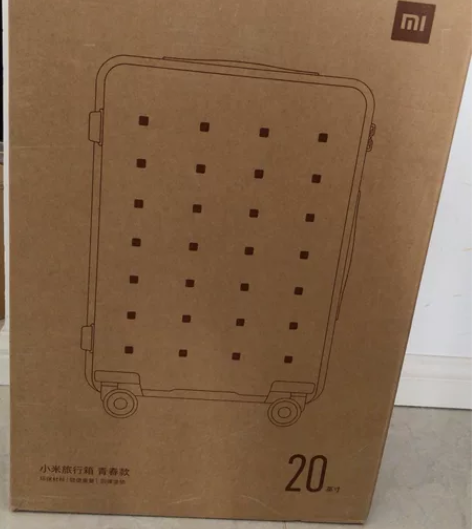 全新未拆封小米旅行箱青春版，黑色，20寸 ...