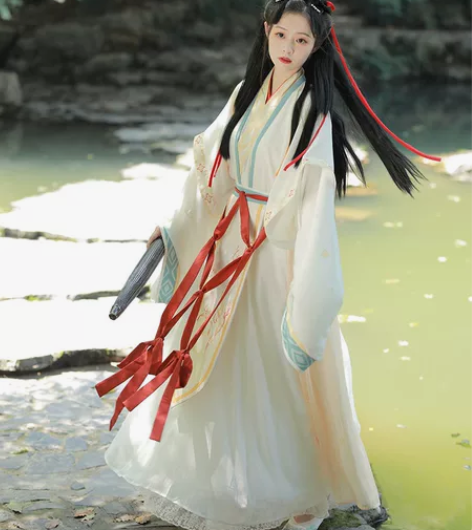 闺梦令【陈三愿】正品原创晋制汉服女秋冬改良...
