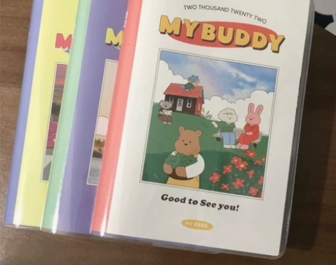 daily like 2022 手帐本【学...