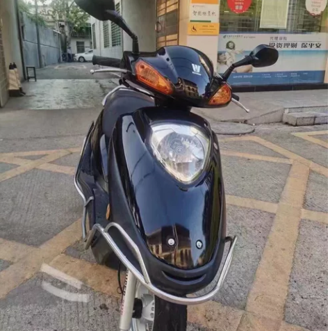 二手踏板摩托车豪爵品牌宇钻125cc，购买...