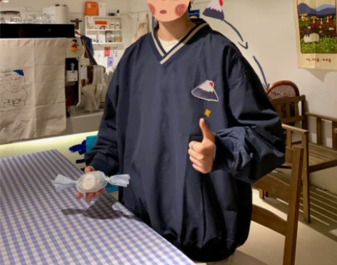 @典原make 原创富士山设计男overs...