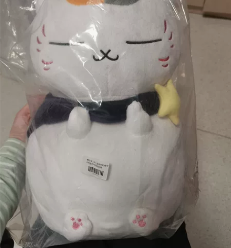 猫咪老师星空玩偶 全新未拆封,包装袋不是特...