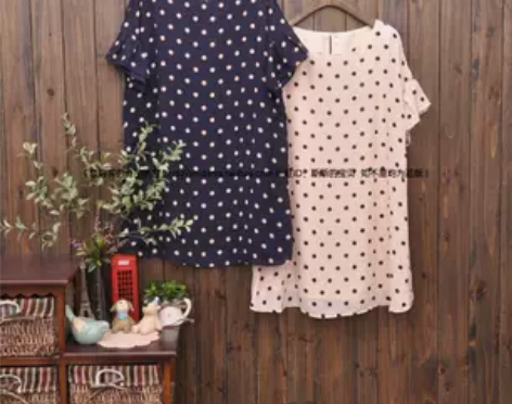 [转卖]斯斯家 日系风 水玉小点裙衣 袖子...