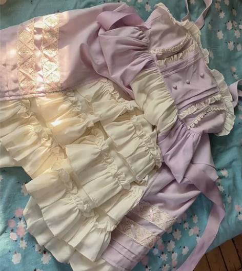 小草莓贩卖机造梦师 开襟jsk m浅紫色 ...