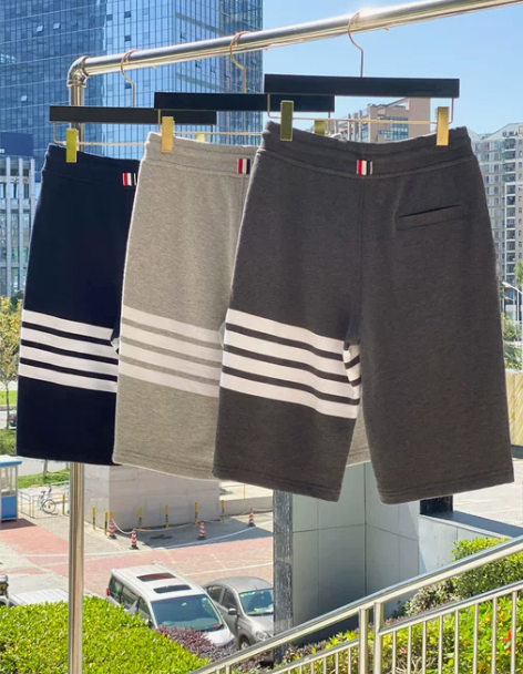 休闲长裤潮牌TB THOM纯棉短裤休闲运动...