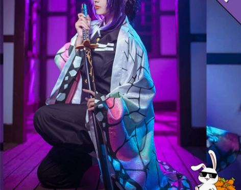 多肉君 鬼灭之刃COS服蝴蝶忍cospla...