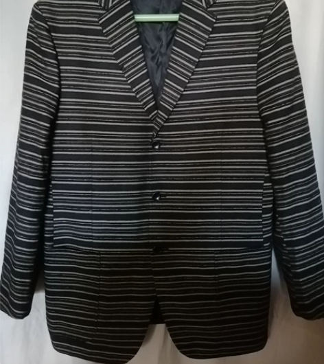 时尚高档英国品牌特曼牌男式西服上衣主色黑色...