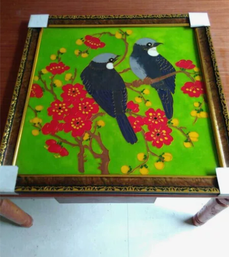 景泰蓝工艺画 纯手工打造 装饰品 高端大气...