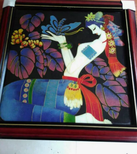 景泰蓝工艺画 纯手工打造 装饰品 高端大气...