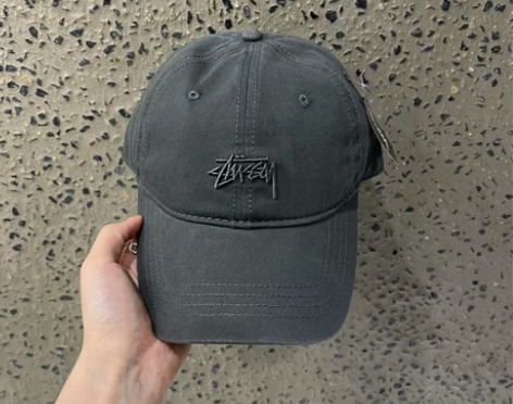 闲置斯图西stussy帽子休闲百搭纯棉鸭舌...