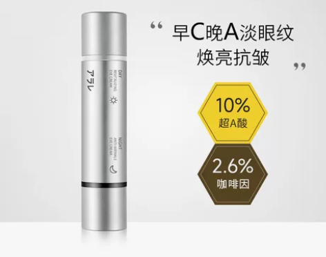 阿拉蕾 日夜精妍抗皱眼霜套装(焕活抗皱眼霜...