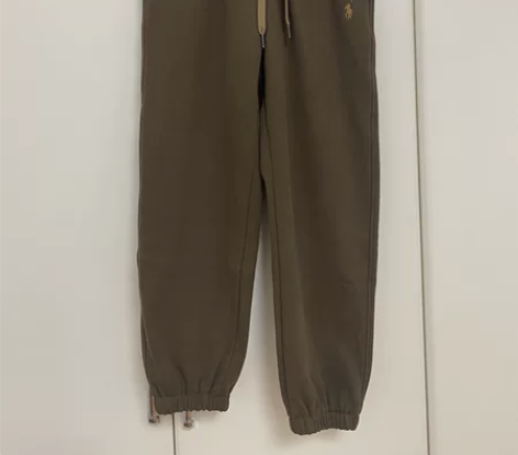 全新卡其色刺绣卫裤 加绒m码 腰围33 裤...