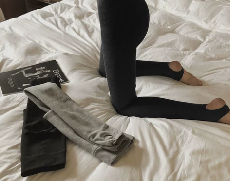 谜秀打底裤女外穿2018秋冬装新款韩版高腰...