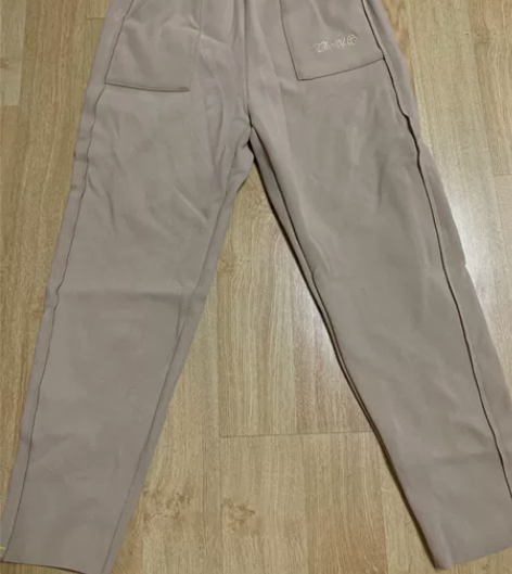 秋冬日系樱花裤女加绒加厚九分毛呢裤子 哈伦...