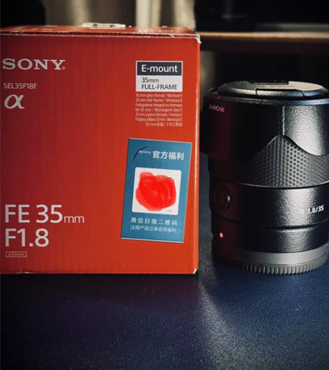 索尼FE35 f1.8 全画幅定焦镜头 国...