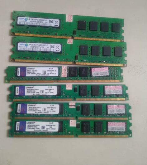 三星 DDR2 800 2G台式机内存3条...
