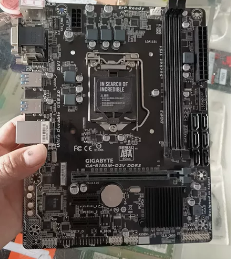 拆机技嘉b150-D3主板，6代cpu d...