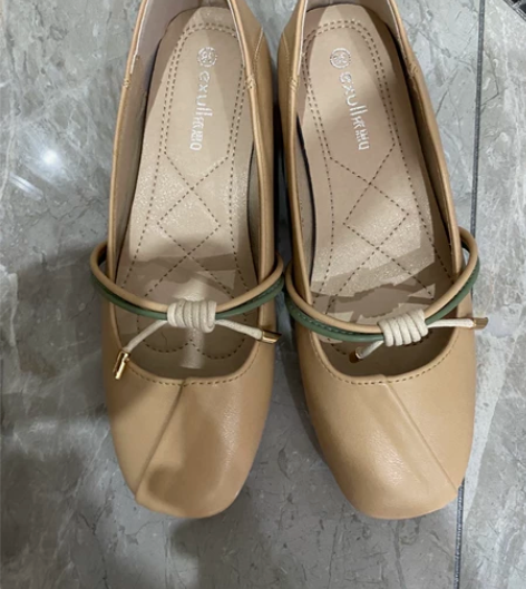 依思Q单鞋 38码只穿了一次,几乎全新 图...