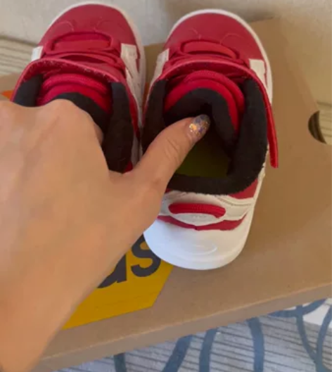 安踏儿童保暖棉鞋宝宝学步鞋冬季男女加绒婴小...