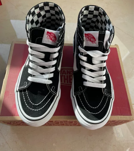 Vans范斯经典款SK8-Hi高街复古板鞋...