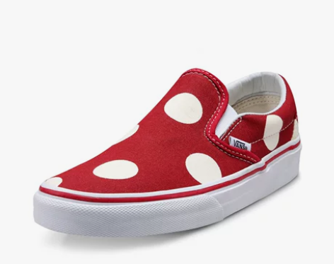 全新VANS/范斯春季红色/中性款休闲鞋帆...