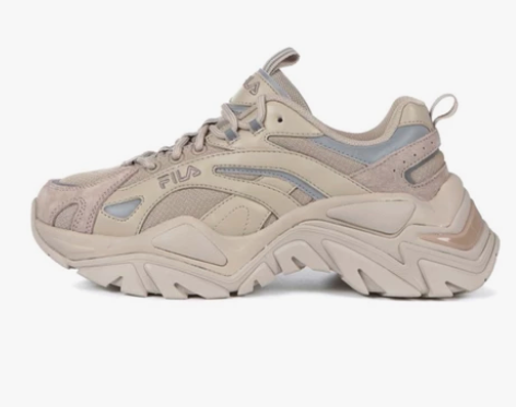 斐乐鱼刺二代奶茶色韩版全新正品女鞋 230...