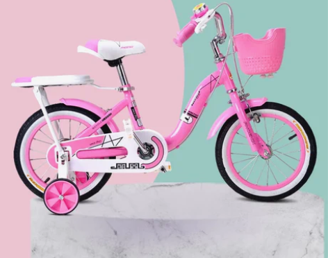 凤凰儿童自行车2-3-6-10岁女孩小孩脚...