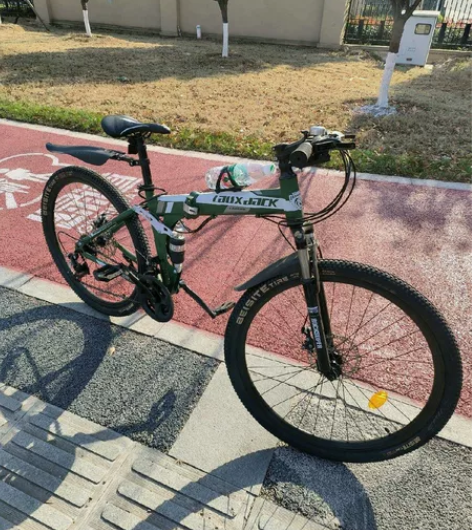 因年底离开南京,出售刚买一个多月的变速自行...