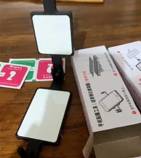 【着急卖】新款钢化膜万能工具套装苹果华为摆...