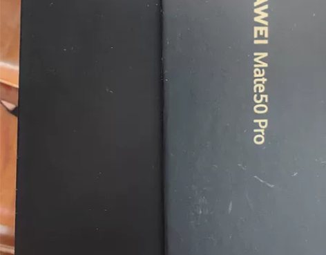 华为Mate50pro 黑色 256 用了...