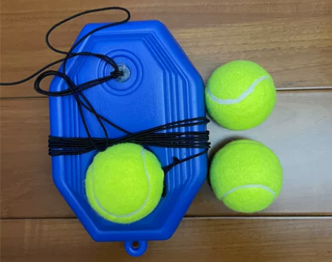 之前大学网球课的产物 蓝色那个是固定来打那...