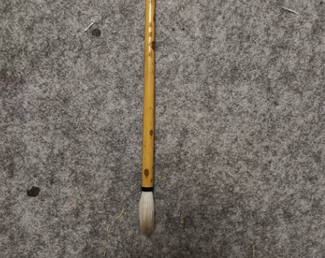 新买的笔,仅清水试笔,买来啥样,现在啥样。...