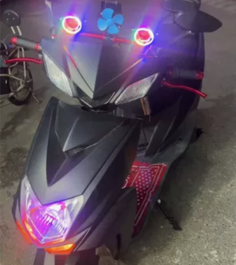新尚领电动电瓶摩托车72V男士双人踏板外卖...