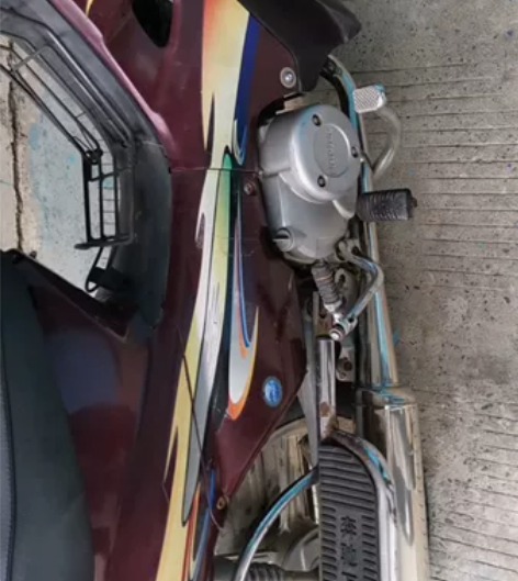 一手个人上下班自用豪爵摩托车发动机狼火不捡...