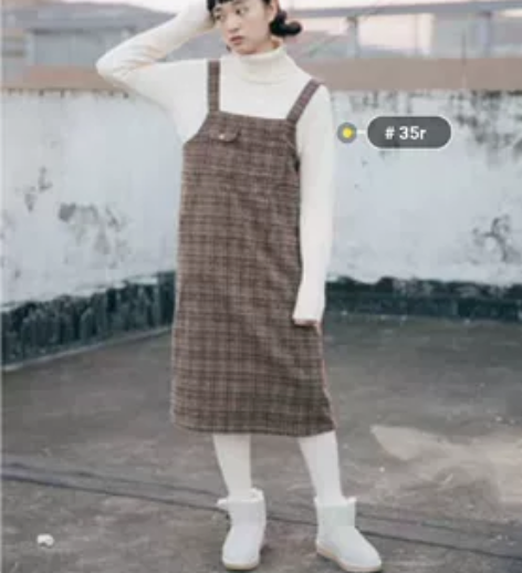 闲置秋冬衣物 女生背带裙 灰色大衣 首页满...