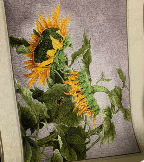 刺绣画，全新，没有裱框。画尺寸56*38 ...