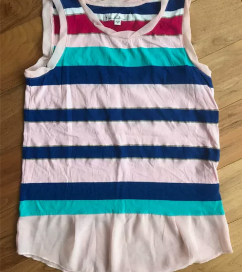 b+ab 女士 拼接 材质 轻薄 彩色 背...