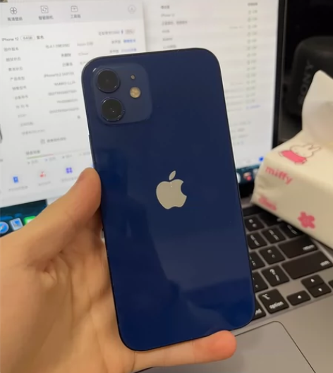 iPhone 12 有锁卡贴64G 蓝色9...