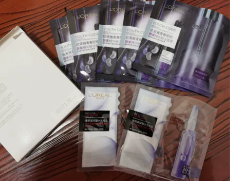 欧莱雅青春密码面膜5片,加2片欧莱雅安瓶面...