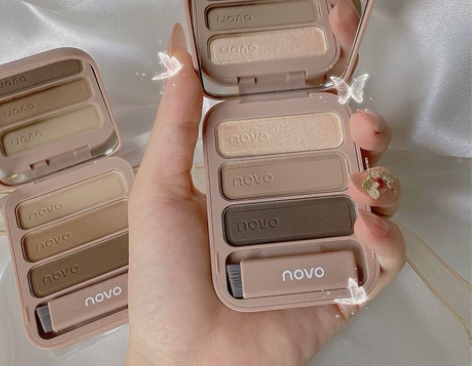 novo眉粉防水自然不脱色持久防汗初学者灰...