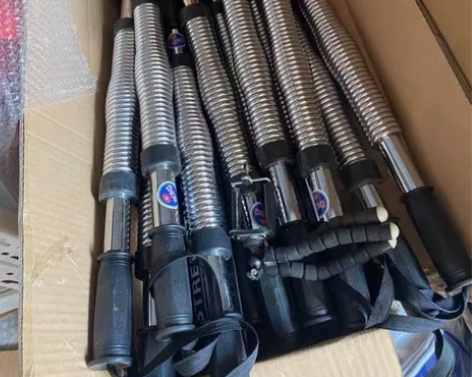 全新电镀加强臂力器臂力棒好价处理仓库现货运...
