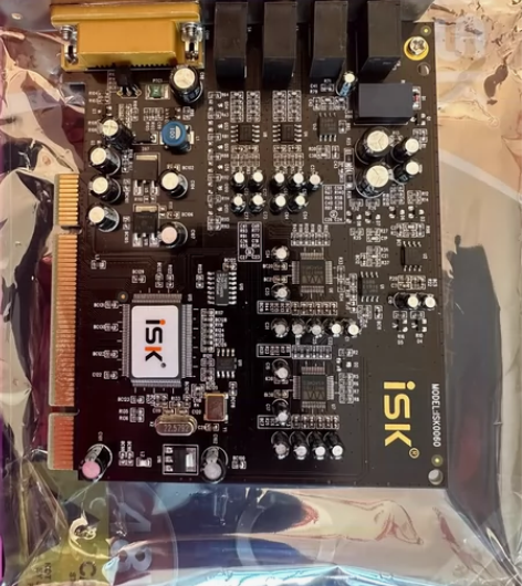 isk0060机箱内置声卡,5.1,适合聊...