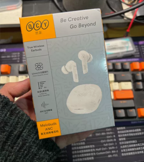 QCY MeloBuds ANC真无线蓝牙...