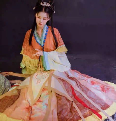 【出租】无衣饮羽四大妖姬褒姒汉服女原创正品...