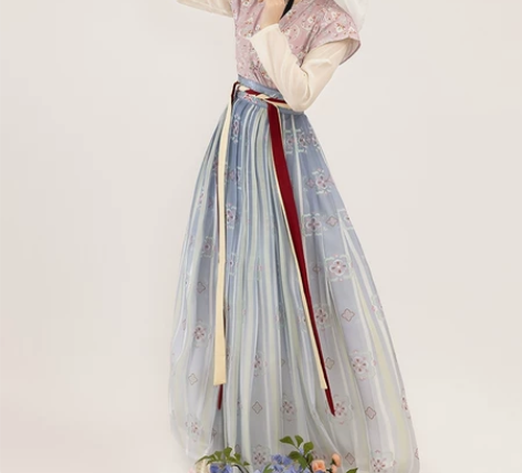 桔屿原创汉服女唐褙子唐背子【百媚生】 唐朝...