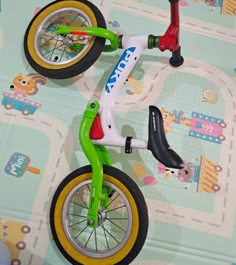 puky平衡车 要搬家了，孩子的车车不骑的...
