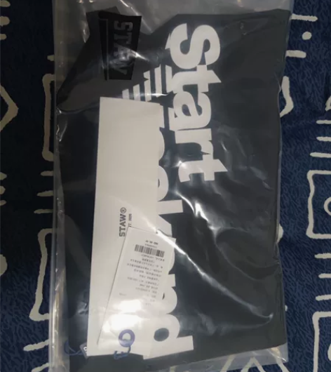 可小刀   STAW全棉面料日系抽绳束口双...